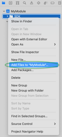 add files